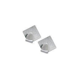 Set 2 cârlige de perete TORO, crom mat
