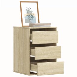 Dulap colt cu sertare stejar sonoma 40x41x58 cm lemn prelucrat GartenMobel Dekor