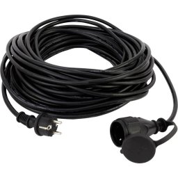 Prelungitor REV extension IP44 10m black
