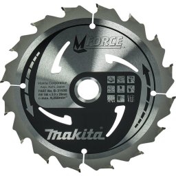 MFORCE - Panza fierastrau circular, lemn, 165x20x2 mm, 16 dinti