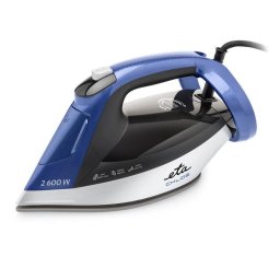 Fier de calcat ETA227690000, 2600 W, Talpa ceramica, Albastru