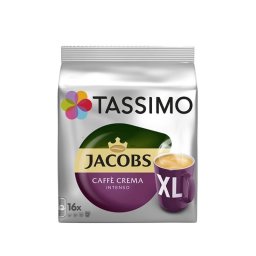 Capsule cafea, Jacobs Tassimo Caffe Crema Intenso XL, 16 bauturi x 215 ml, 16 capsule
