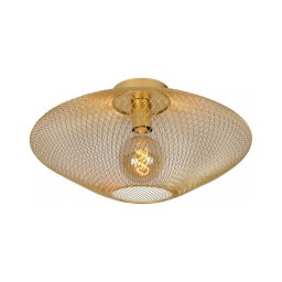 Plafonieră MESH 1xE27/40W/230V alămie Lucide 21123/45/02