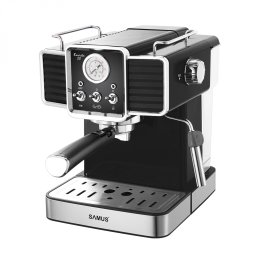Espressor Manual Samus BARISTA 20 | 1350W, 1.5L, 20 bari, Negru