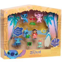 Disney stitch - set mini-figurine si accesorii blister