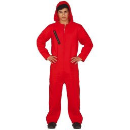 Costum salopeta rosie - l marimea l