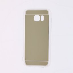 Husa Samsung Galaxy S7 Edge Silicon Mirror Auriu