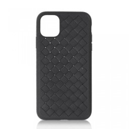 Husa iPhone 11 Pro Max Neagra Flexibila din Silicon