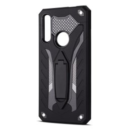 Husa Huawei P40 LITE E Y7p - Military Defender Antisoc cu Suport Wide - Negru
