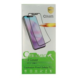 Folie Sticla TempeRosu HARD CERAMIC pentru SAMSUNG GALAXY NOTE 10 PLUS Negru