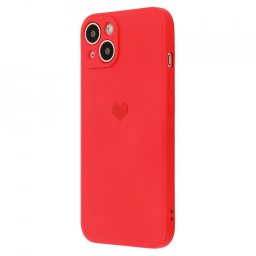 Vennus Silicone Heart Husa pentru Samsung Galaxy S9 design 1 rosu