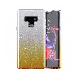 Husa aurie Bling pentru Samsung Galaxy S21 FE, POK041194