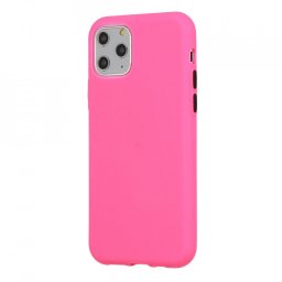 Solid Silicone Husa pentru Iphone 12 Mini Roz