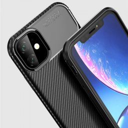 Vennus Carbon Elite pentru Xiaomi Rosumi Note 11 Negru