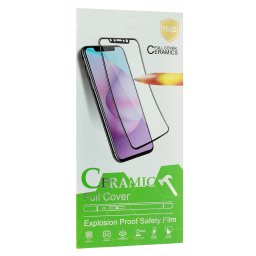Folie Sticla Tempered HARD CERAMIC pentru MOTOROLA EDGE 20 5G Negru