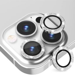 Folie Sticla Tempered HARD DIAMOND pentru camera (LENS) pentru Iphone 14 Pro/14 Pro Max silver (3 pieces)