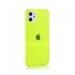 TEL PROTECT Window Husa pentru Iphone 12 Mini Lime