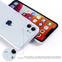 TEL PROTECT Window Husa pentru Iphone 12 Mini Negru