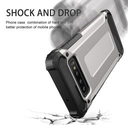 Armor Carbon Husa pentru Huawei P40 Negru