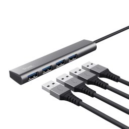 Hub Trust Halyx USB-C to 4 x USB-A 3.2