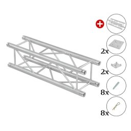 2 x Alutruss truss stand 2.5m 290x290 mm
