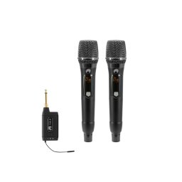 Omnitronic Set FAS TWO + 2x Dyn. Wireless Microphone 660-690MHz