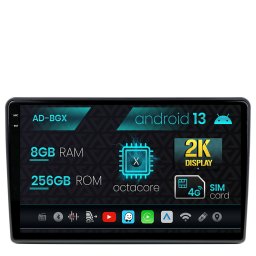 Navigatie Nissan Navara (2006-2014), Android 13, X-Octacore 8GB RAM + 256GB ROM, 9.5 Inch - AD-BGX9008+AD-BGRKIT172