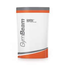 GymBeam Creatină + Dextroză 1000 g măr verde