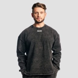 GymBeam Hanorac Aura Jumper Washed Black S