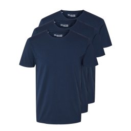 SELECTED Tricou 'Roland' bleumarin / albastru închis