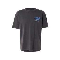 HOLLISTER Tricou azur / gri deschis / negru / alb
