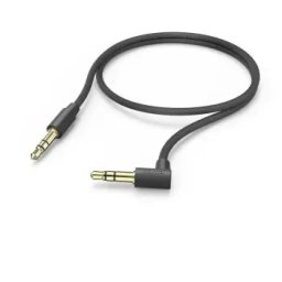 Accesorii Audio Hi-Fi Cablu audio Jack 3.5 mm, mufa 90 grade, 0.5 m, negru
