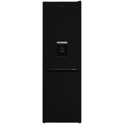 Combine frigorifice HCNF-V291BKWDE++, 294 l, No Frost, Clasa E, Dozator de apa, Display interior, Freezer Shield, control electronic, Iluminare LED, H 186 cm, Negru