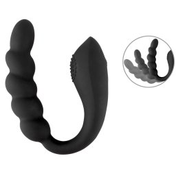 Black Velvets Bendable Dual Stimulator Black