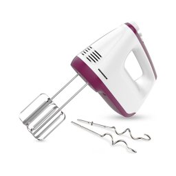 Heinner HM-400BG - Mixer de mână 400W/230V alb/violet