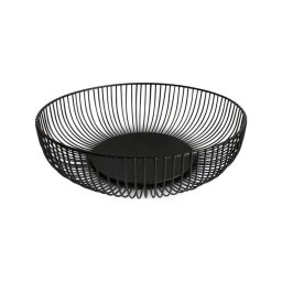 Bol pentru fructe KITCHISIMO, Ø 28 cm, negru