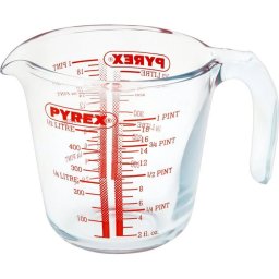 Cana gradată din sticlă PYREX 0,5 l