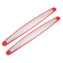 Set 2x Banda Protectie Bara si Portiera Auto Universala, Transparenta, PVC Durabil, Anti-Zgarieturi si Impact, Autoadeziva, Montaj Rapid, 40x5.2 cm, Set 2 Bucati