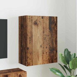 Dulap TV de perete Lemn Vechi 59,5 x 31 x 80 cm Lemn compozit GartenMobel Dekor