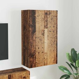 Dulap TV de perete Lemn Vechi 59,5 x 31 x 100 cm Lemn compozit GartenMobel Dekor
