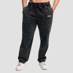 GymBeam Pantaloni sport Aura Washed Black XXL