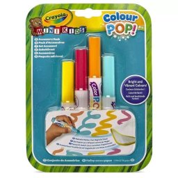 Crayola Mini Kids Colour POP! Rezerve carioci pentru mâzgălit - set de 4