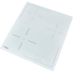 Plita HCI43W1, Inductie, 3 zone de gatit, 45 cm, Alb