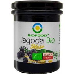 Afine de padure intregi in sirop de agave bio 200g Biofood