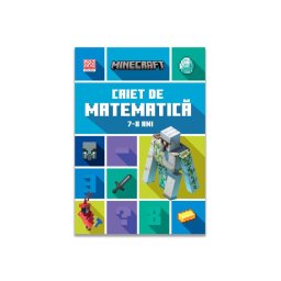 Minecraft - Caiet de matematica 7-8 ani