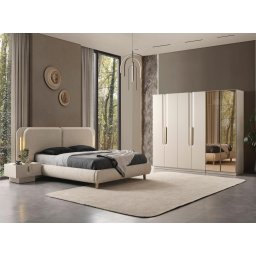 DORMITOR COMPLET MARLO SALTEA+SOMIERA GRATUITE 180x200cm