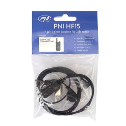 Casca cu microfon PNI HF15 cu 1 pin 3.5mm pentru statii radio GSM PNI