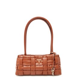 GUESS Geantă mică Marion Shoulder Satchel HWWG8072080 cog cognac