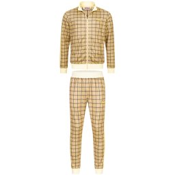 LONSDALE Costum de trening 'Seabrook' maro / galben / galben pastel / negru