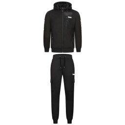 LONSDALE Costum de trening 'BULOUGH' negru